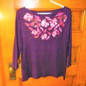 *** CRAFT & BARROW *** Top ~ PXL ~ Casual / Dressy